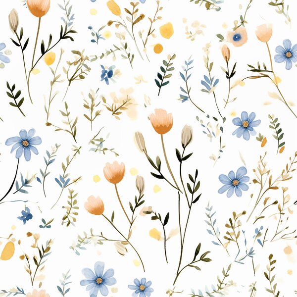 Bavlnená obliečka na vankúš BLUEBELL 50x70 cm, biela