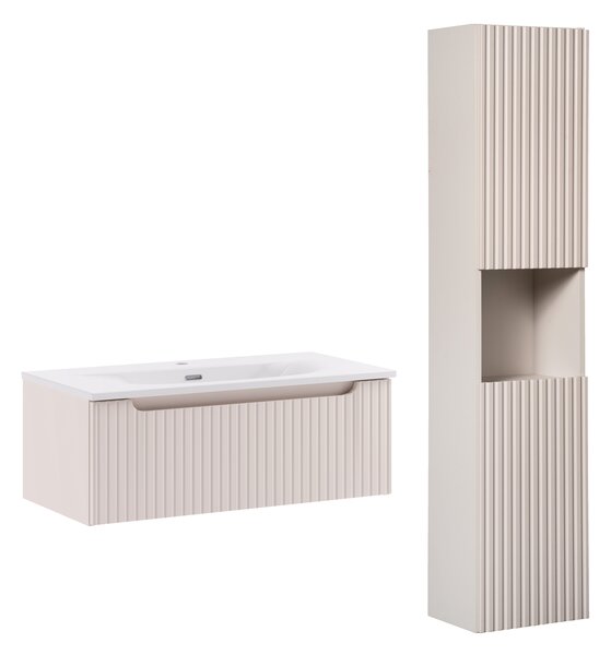 Comad Set kúpeľňového nábytku Nova Cashmere 80 kašmír mat