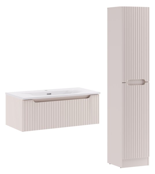 Comad Set kúpeľňového nábytku Nova Cashmere 80 kašmír mat
