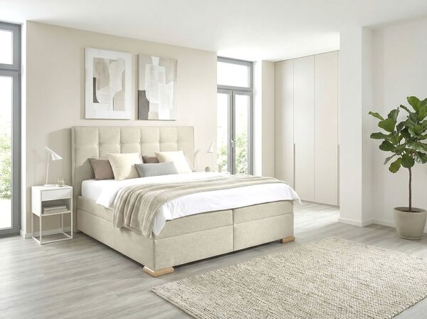 Americká posteľ boxspring MURANO, s úložným priestorom
