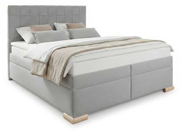 Americká posteľ boxspring GIARDINO, s úložným priestorom