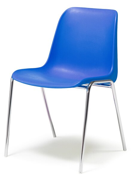 Plastová stolička SIERRA, modrá