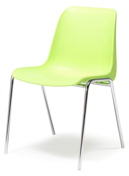 Plastová stolička SIERRA, limetková