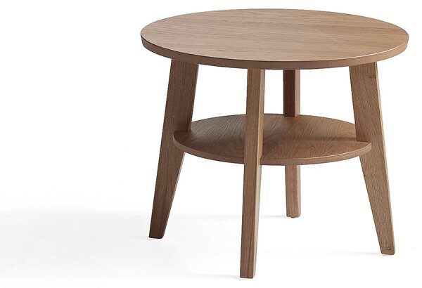 Konferenčný stolík HOLLY, Ø 600x500 mm, dub