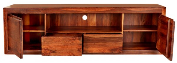 TV stolík Tina 200x60x45 indický masív palisander