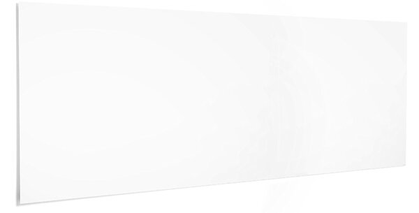 Biela magnetická tabuľa AIR, bez rámika, 2990x1190 mm