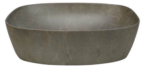 Comad Závesná skrinka Nova Denim Anna s doskou a umývadlami 140 cm modrá/dub coast evoke