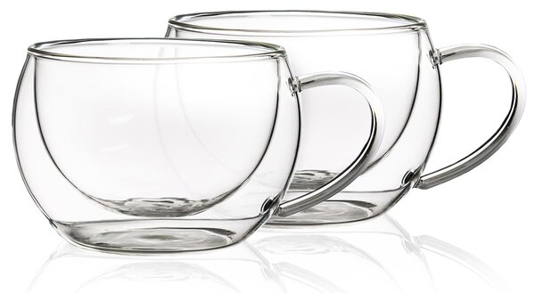4Home Termo pohár na cappuccino Hot&Cool 280 ml, 2 ks
