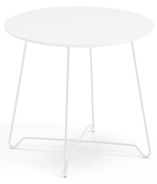 Konferenčný stolík IRIS, výška 460 mm, biely