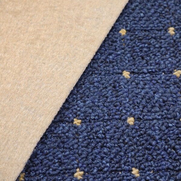 Condor Carpets , Behúň na mieru Udinese modrý, šíre 40 cm, modrá, chodba / predsieň