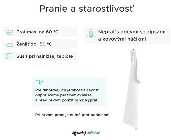 1x osuška CLARYSSE ELEGANCE 70x140 cm + 1x uterák CLARYSSE 60x110 cm 100% bavlna, krémová
