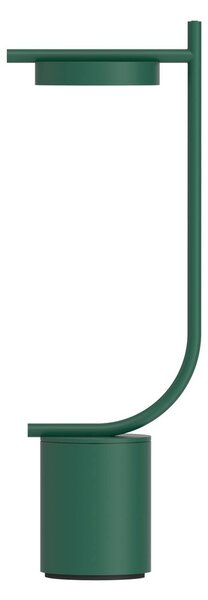 GRUPA Stolová LED lampa s akumulátorem Igram, zelená, 40 cm, IP44, Zelená, Obývacia izba / jedáleň, kov, Dizajn, Stojacie svietidlo