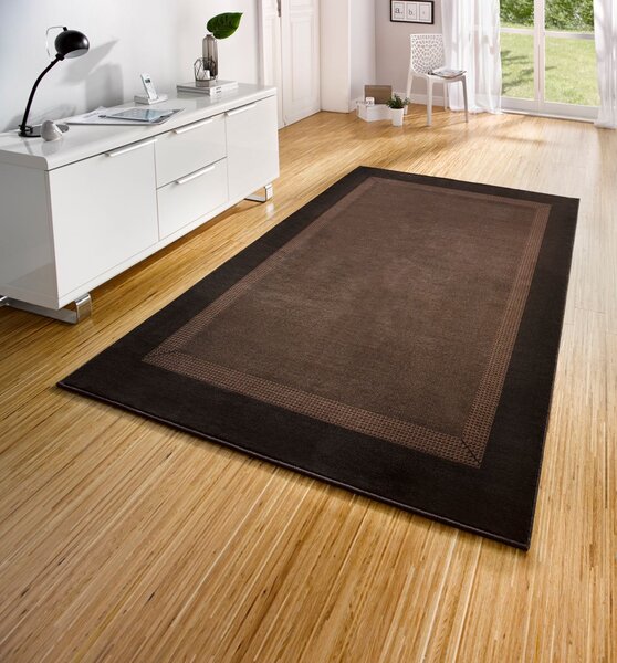 Hanse Home , AKCIA: 120x170 cm Kusový koberec Basic 102500, hnedá, chodba / predsieň