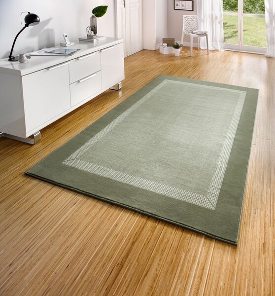 Hanse Home , Kusový koberec Basic 105487 Green, 120x170, zelená, chodba / predsieň