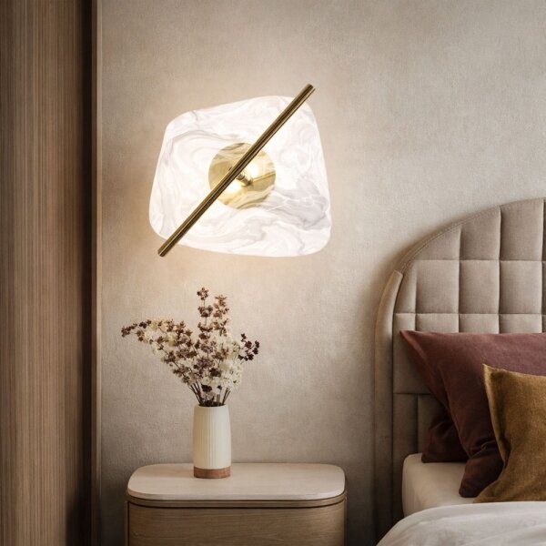 LED nástenné svietidlo RELAX LED/5W/230V zlatá/biela