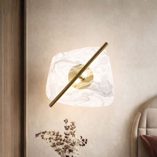 LED nástenné svietidlo RELAX LED/5W/230V zlatá/biela