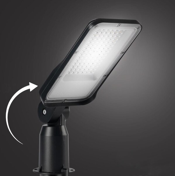 Brilagi -LED Vonkajšie pouličné svietidlo s kĺbom. URBANLIGHT LED/50W/230V čierna IP65