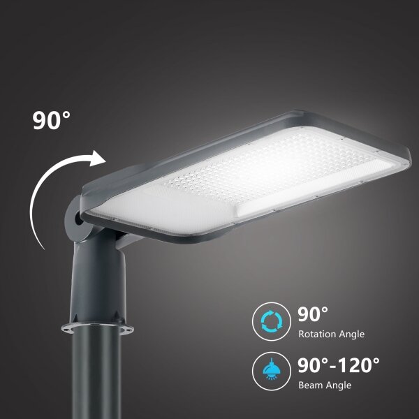Brilagi - LED vonkajšie pouličné svietidlo s kĺbom. URBANLIGHT LED/200W/230V antracit IP65