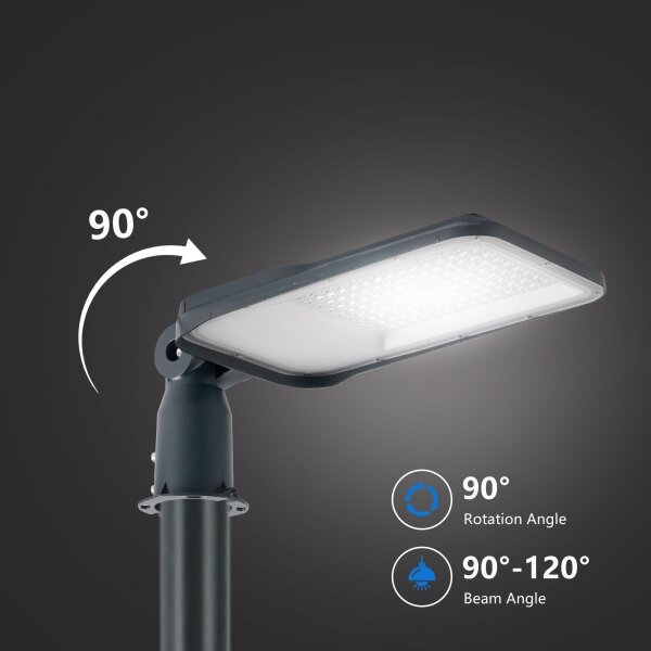 Brilagi-LED Vonkajšia lampa so stĺpom a kl. 3 m URBANLIGHT LED/100W/230V antracit IP65