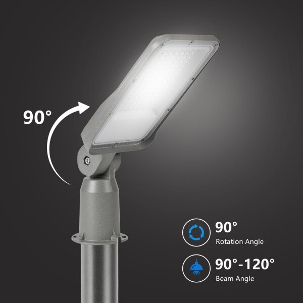 Brilagi - LED vonkajšie pouličné svietidlo s kĺbom URBANLIGHT LED/50W/230V, šedé, IP65