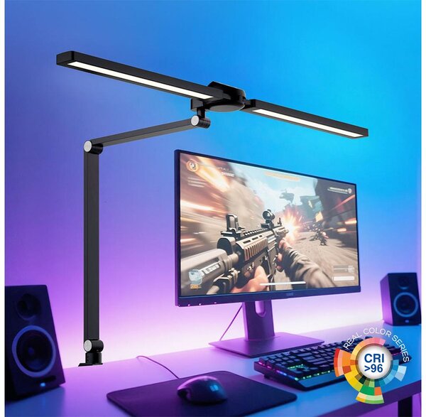 Brilagi - LED RGB stmievateľná dotyková stolná lampa VARIO LED/18W/230V 3000-6500K CRI 96