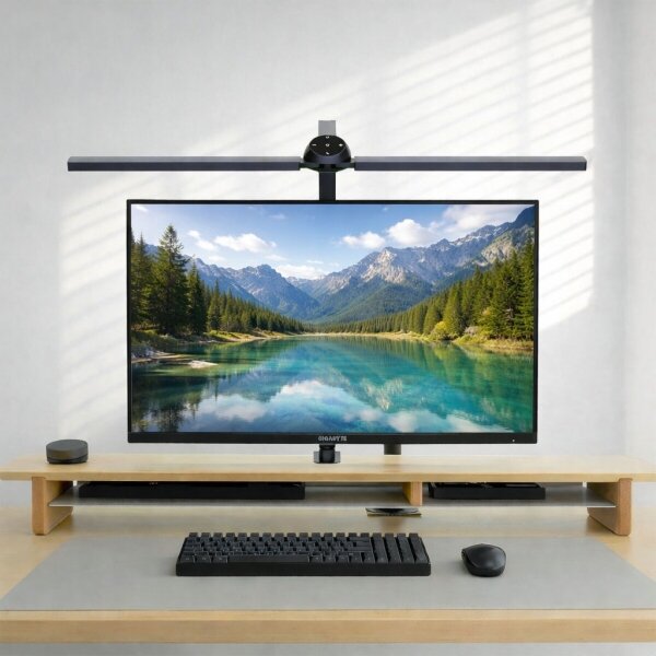 Brilagi - LED RGB stmievateľná dotyková stolná lampa VARIO LED/18W/230V 3000-6500K CRI 96
