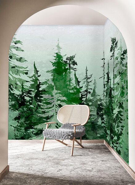 Tapety Jedol umeleckú kresbu akvarelom, Fototapety s prírodnými motívmi, u75173 : Uwalls.sk