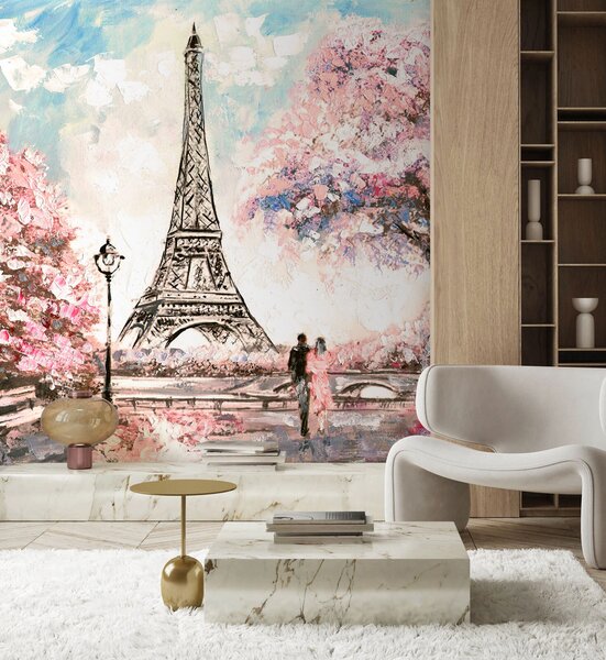 Tapety Pohľad na ulicu Paríža, Fototapety mestá, u74631 : Uwalls.sk