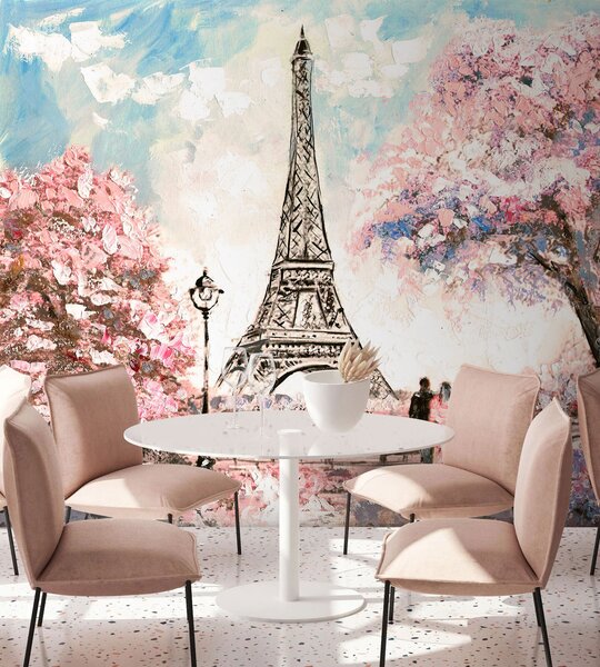 Tapety Pohľad na ulicu Paríža, Fototapety mestá, u74631 : Uwalls.sk