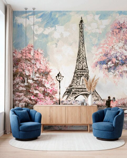 Tapety Pohľad na ulicu Paríža, Fototapety mestá, u74631 : Uwalls.sk