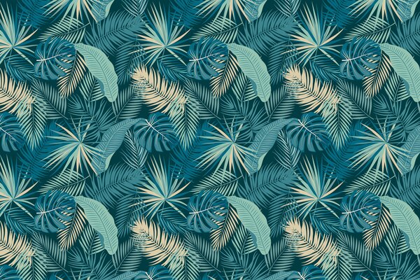 Tapety Palmové listy tropickej džungle, Fototapety s prírodnými motívmi, Fototapety palmové listy, u74835 : Uwalls.sk