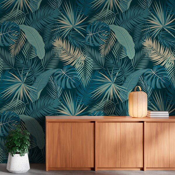 Tapety Palmové listy tropickej džungle, Fototapety s prírodnými motívmi, Fototapety palmové listy, u74835 : Uwalls.sk