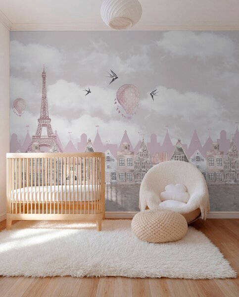 Tapety Malý parížsky príbeh, Detské fototapety, Fototapety pre dievčatá, u94128 : Uwalls.sk