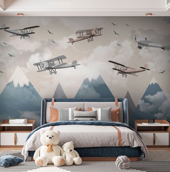 Tapety Dvojplošníky nad štítmi, Detské fototapety, Fototapety pre chlapcov, u94221 : Uwalls.sk