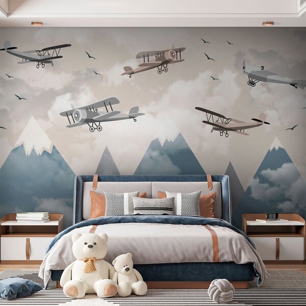 Tapety Dvojplošníky nad štítmi, Detské fototapety, Fototapety pre chlapcov, u94221 : Uwalls.sk