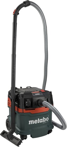 Metabo ASA 20 L PC, 1200 W, Cylindrový vysávač, Suché a mokré, 20 L, 78 dB, Čierna, Zelená, Červená
