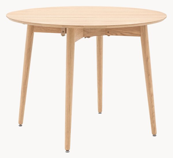 Okrúhly skladací jedálenský stôl Hatfield, Ø 100 cm