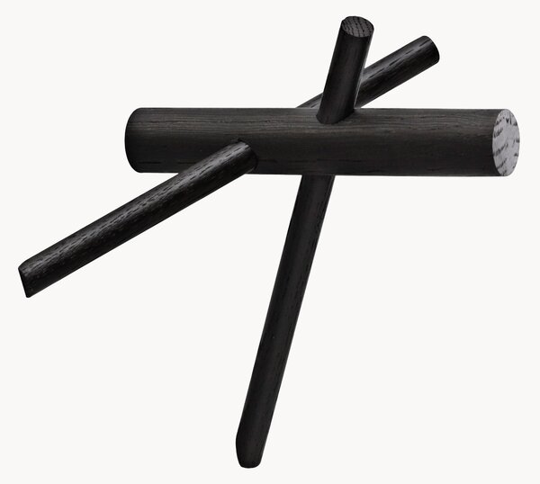 Drevené nástenné vešiaky Sticks, 2 ks