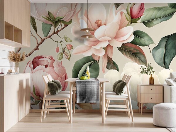 Tapety Botanická záhrada v ružovej, Fototapety s kvetmi, u70667 : Uwalls.sk