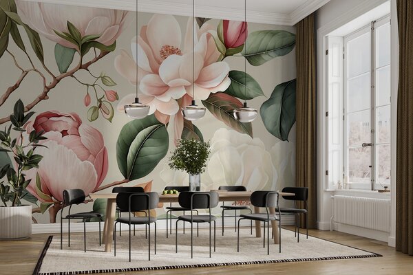 Tapety Botanická záhrada v ružovej, Fototapety s kvetmi, u70667 : Uwalls.sk