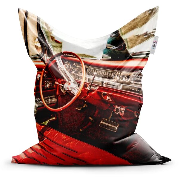 Sablio Sedací vak Interiér automobilu - 150x100 cm