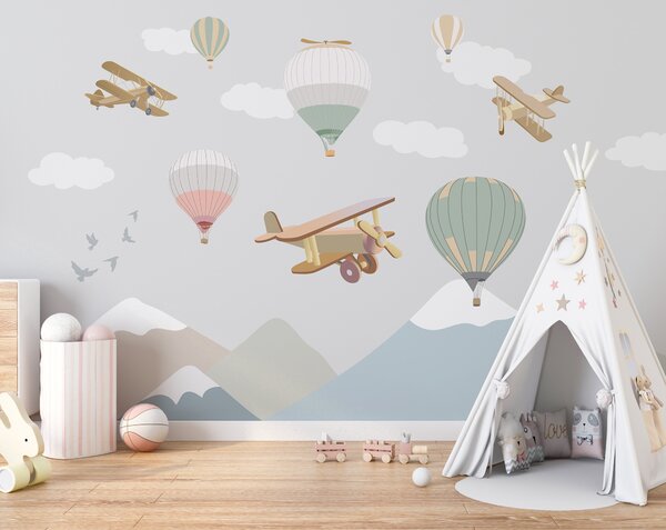 Tapety Let a sen, Detské fototapety, Fototapety pre chlapcov, u94310 : Uwalls.sk