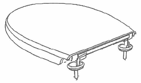 Wc Sedadlo Kaskada S-10 Polypropylen (K98-0007)