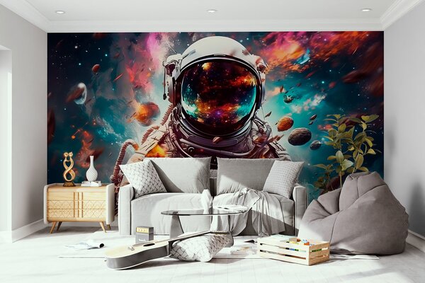 Tapety Astronaut medzi farbami, Detské fototapety, u95147 : Uwalls.sk
