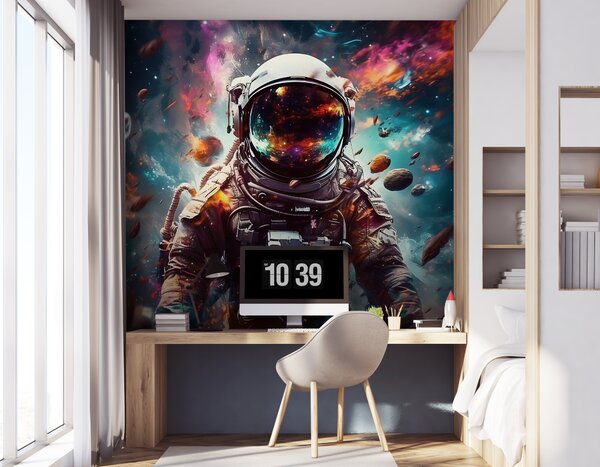 Tapety Astronaut medzi farbami, Detské fototapety, u95147 : Uwalls.sk
