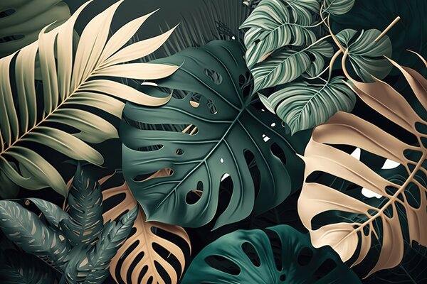 Tapety Tropická zmes, 3D fototapety, Fototapety 3d listy, u75439 : Uwalls.sk