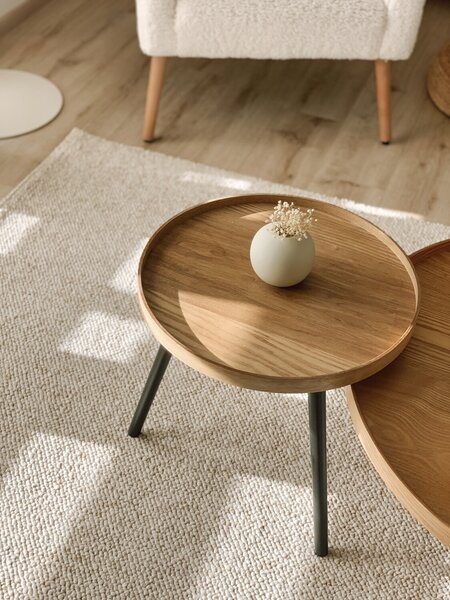 ELLE Decoration , DOPREDAJ: 80x240 cm Běhoun Wolly Ultra 106228 Cream z kolekce Elle, 80x240, biela, obývacia izba
