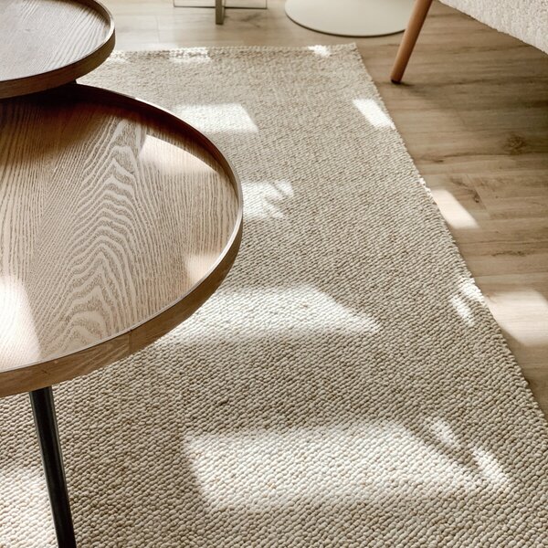 ELLE Decoration , DOPREDAJ: 80x240 cm Běhoun Wolly Ultra 106228 Cream z kolekce Elle, 80x240, biela, obývacia izba