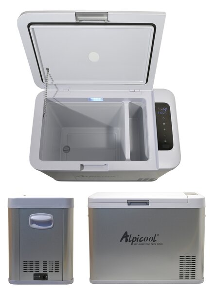 Compass Chladiaca taška SILVER FROST s kompresorom, 35 l, 230/24/12 V, -20 °C, APP