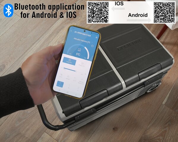 Compass Chladiaca taška ICE BOX DUO s kompresorom, 75 l, 230/24/12 V, -20 °C, APP